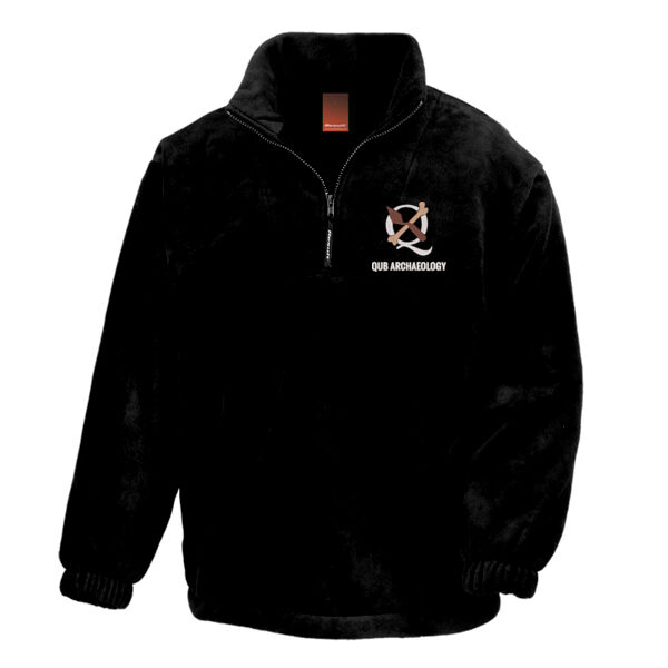 QUB Archaeology - Qtr Zip Fleece Thumbnail