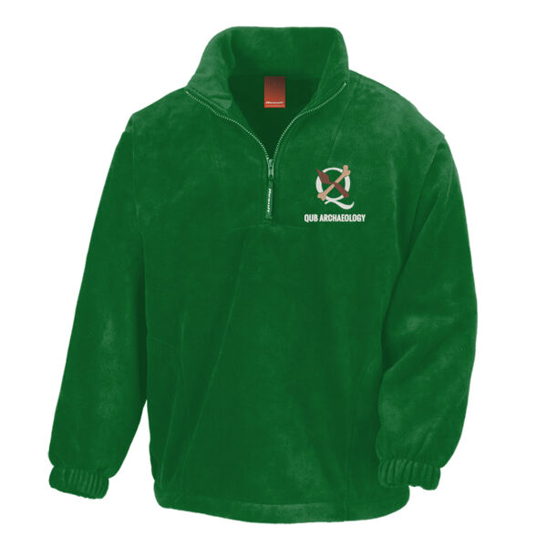 QUB Archaeology - Qtr Zip Fleece Thumbnail